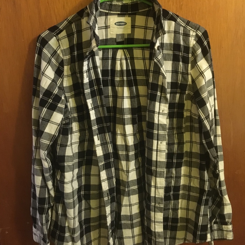 B&W Plaid Flannel